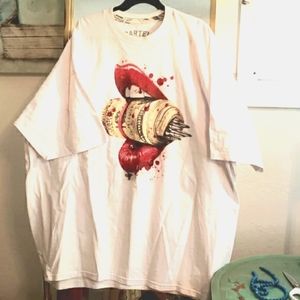 5X CARTEL WHITE SHORT SLEEVE TEE